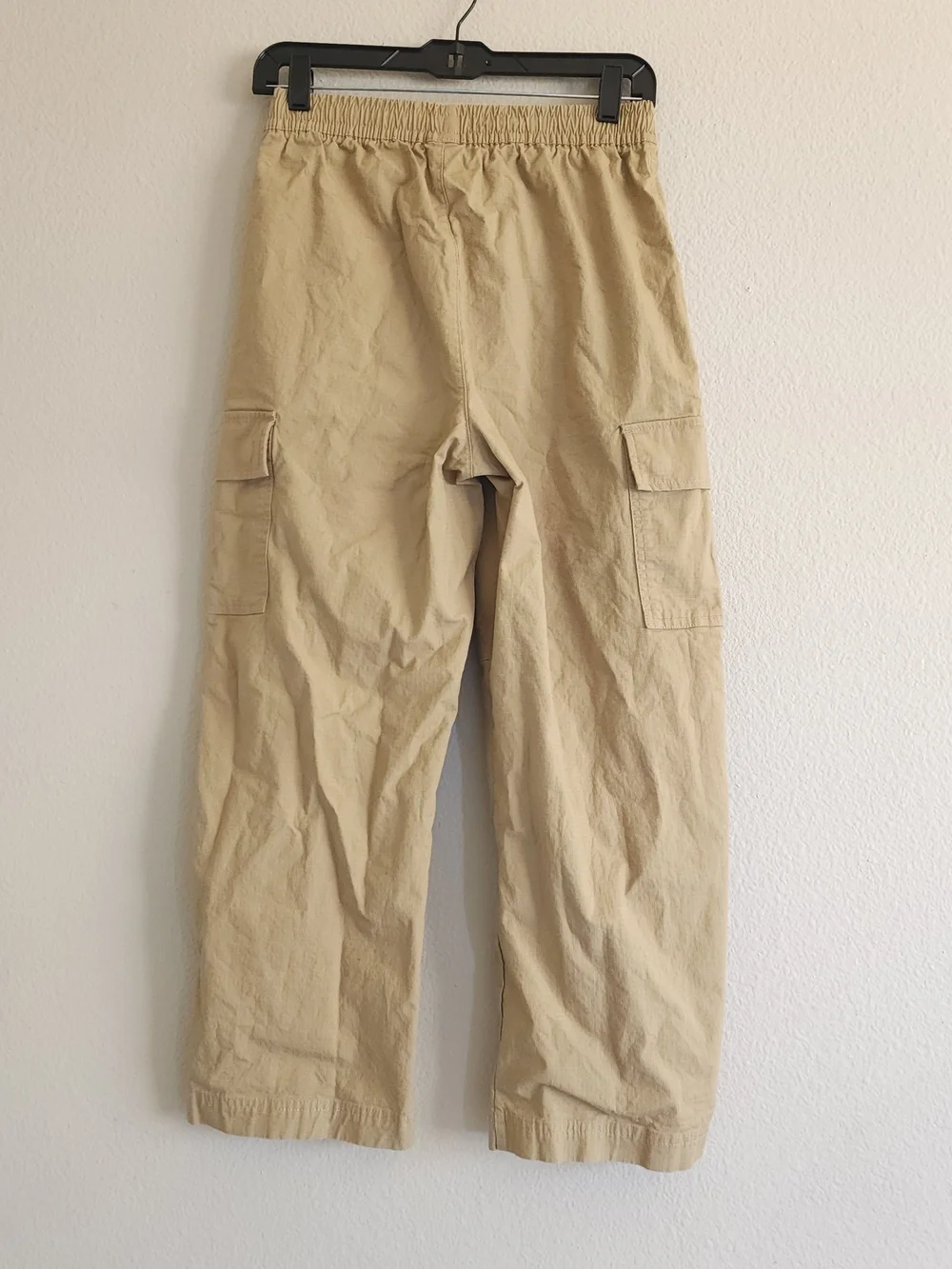 Nike Big Kids Sportswear Club Woven Cargo Pants Tan Khaki Size L